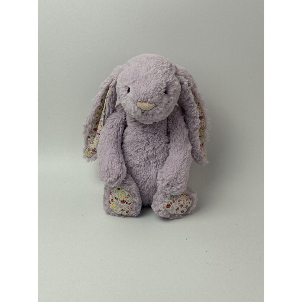 RETIRED Jellycat Blossom Jasmine Bunny Lavender 12” Stuffed Animal Plush Toy